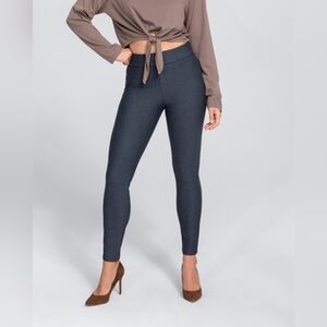 Honeylove EverReady Sculpt Pants in Stormy Blue, Size 1x